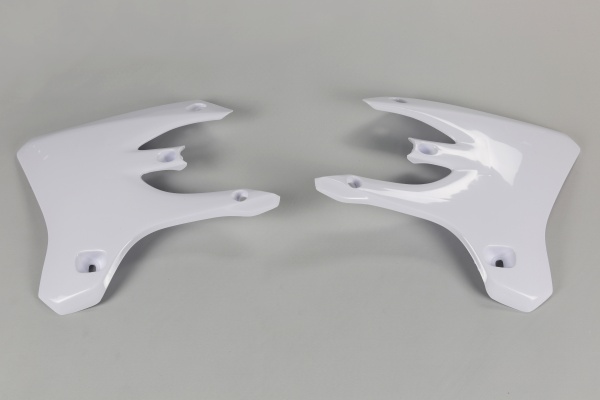 Radiator Covers white for Yamaha YZ 250 F (2003-05) - WR 250 F (2005-06) - YZ 450 F (2003-05) - WR 450 F (2005-06)